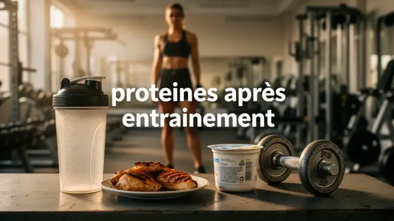 proteines apres entrainement musculation shaker poulet yaourt