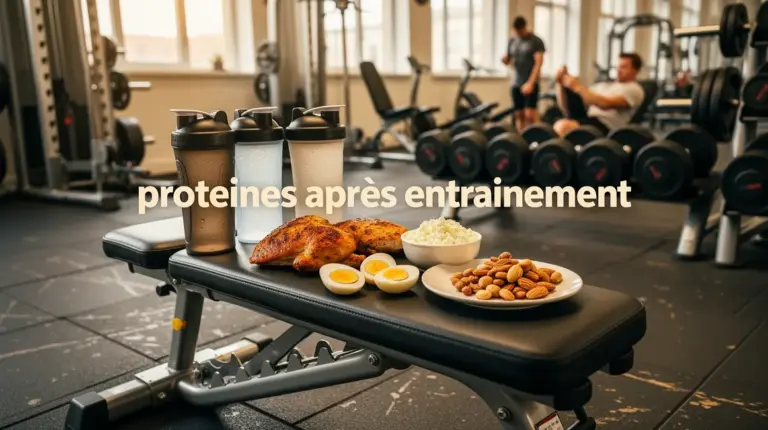 scene salle de sport moderne proteines apres entrainement