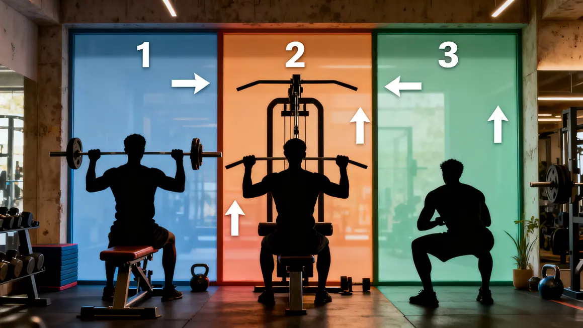 push pull legs exercices structure