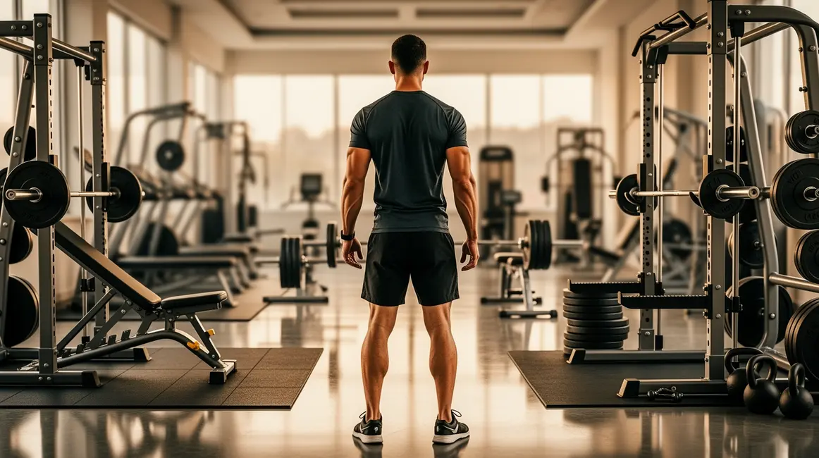 push pull legs salle musculation homme de dos split developpe couché rowing squat