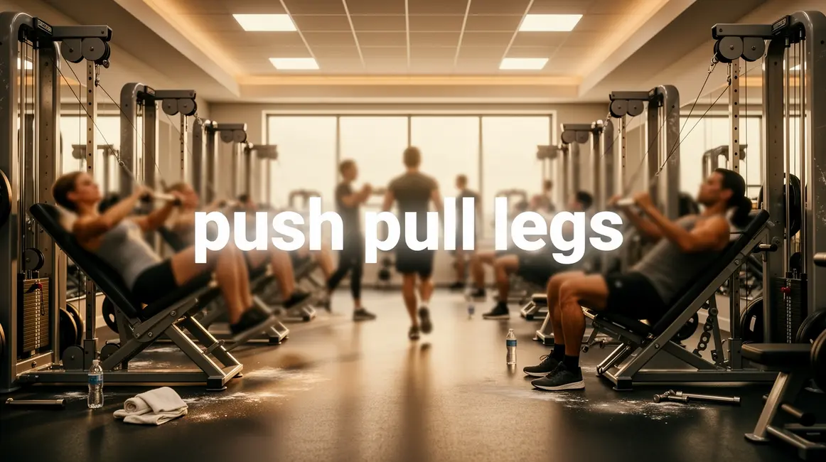 push pull legs split musculation seche