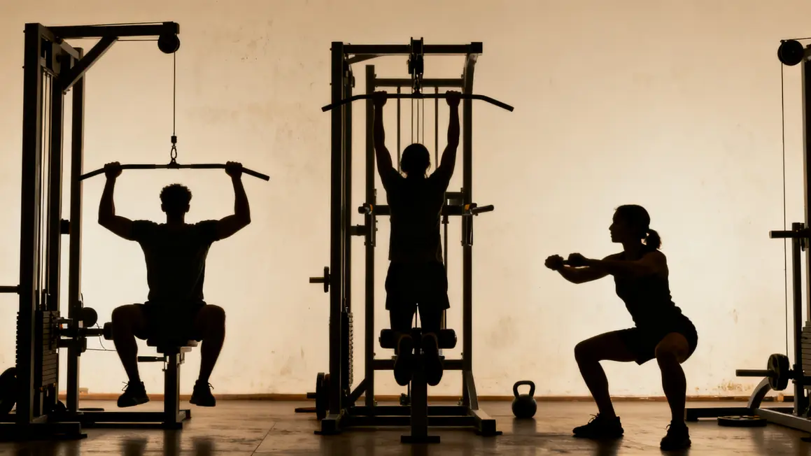 Push pull legs mouvements par volume niveau