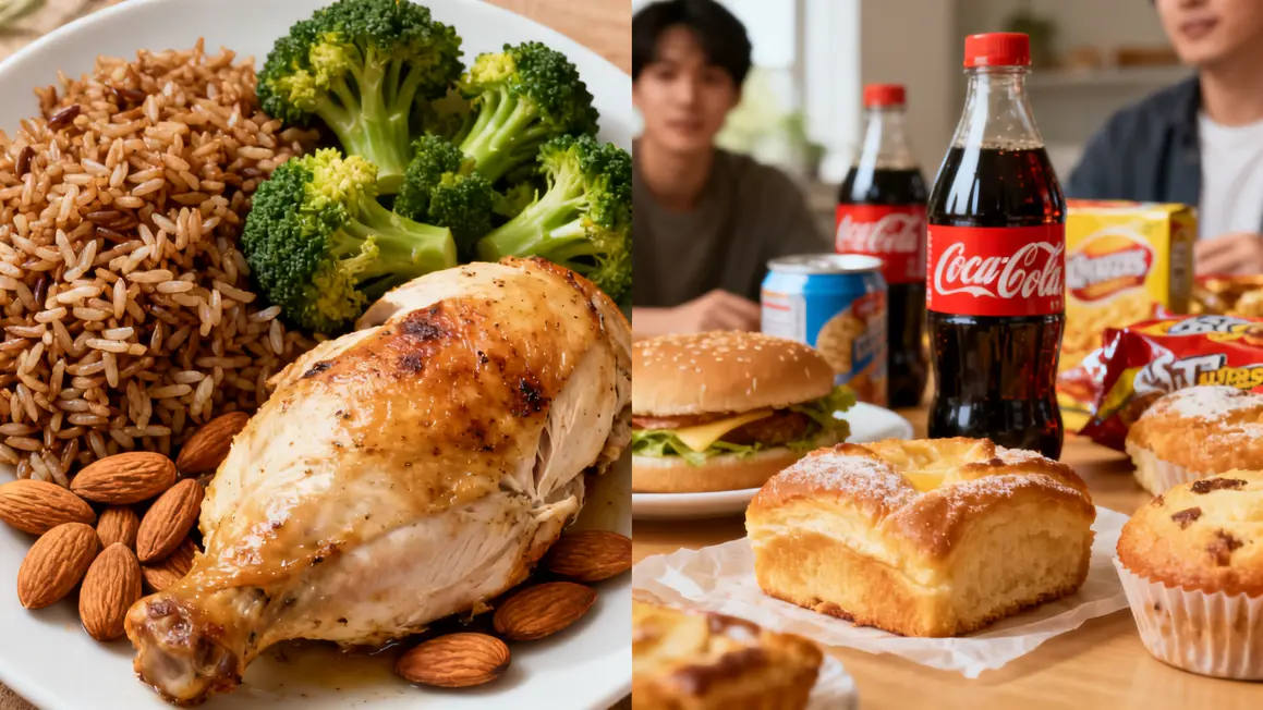 repas de seche aliments poulet riz brocolis amandes aliments a eviter