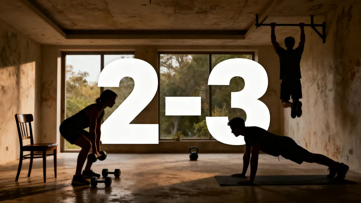 exercices full body budget haltères pompes squats