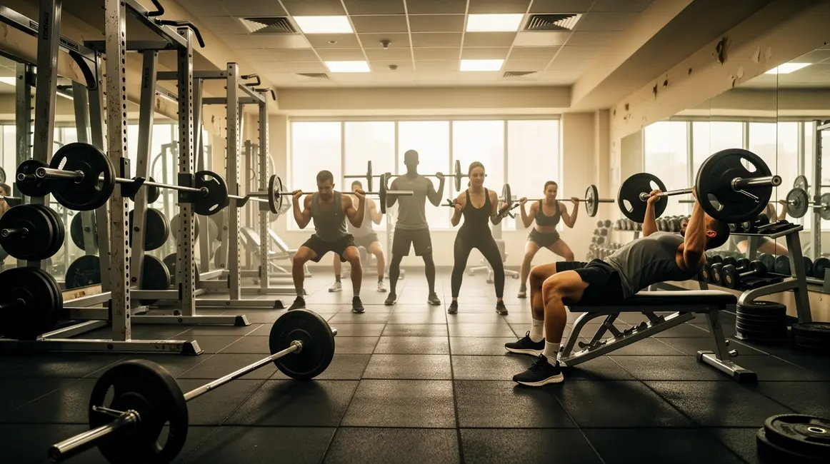 routine full body intense salle de sport