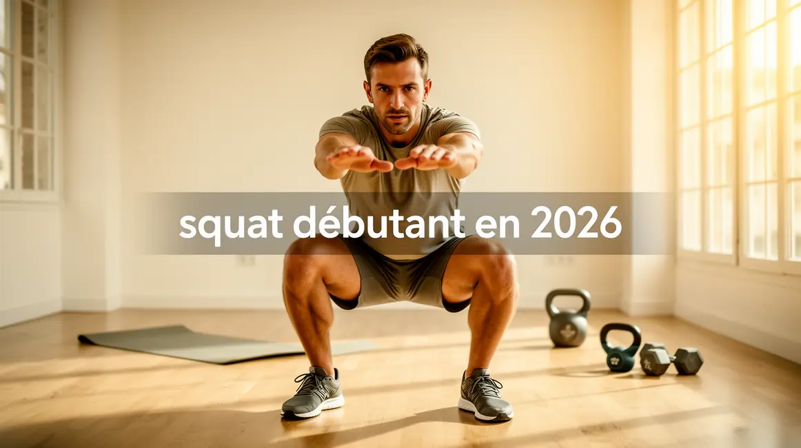 homme squat debutant accessoires salle