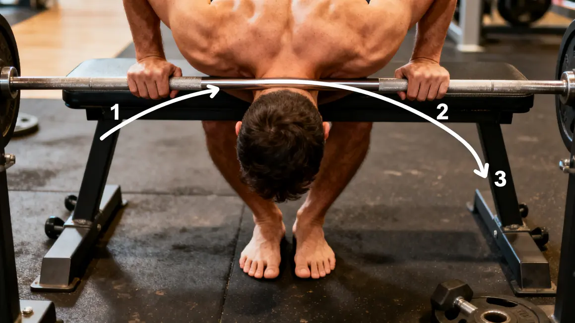 Infographie technique position developpe couché