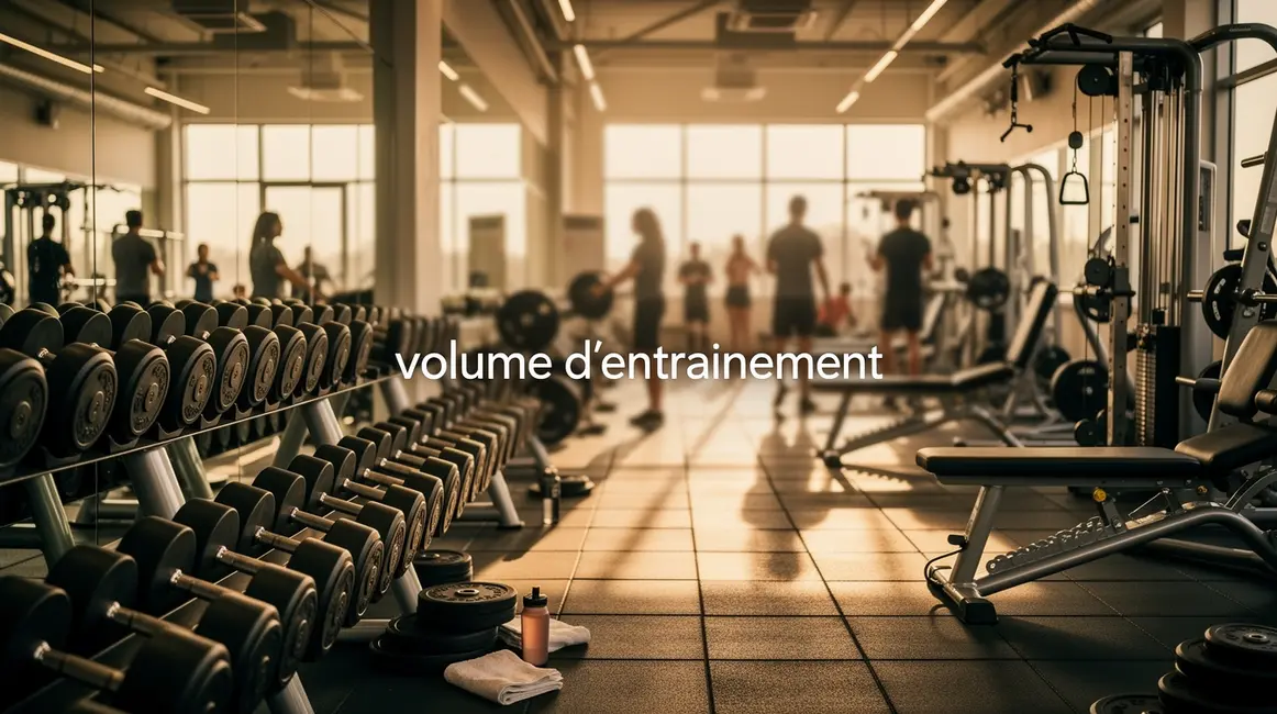 volume d'entraînement salle de sport