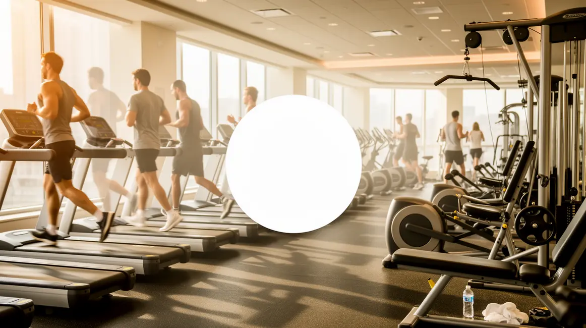 volume d entrainement personnes en action musculation et course photo-realisme