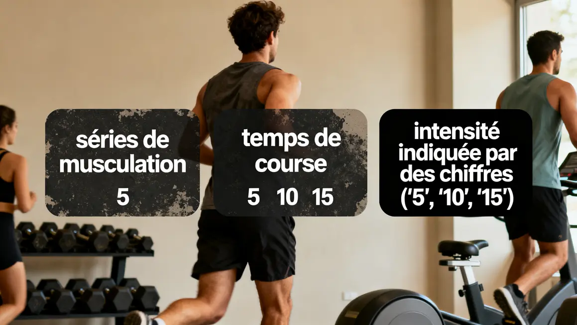 volume d entraînement schéma séries intensité temps