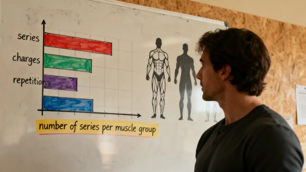 graphique séries musculation volume d entraînement