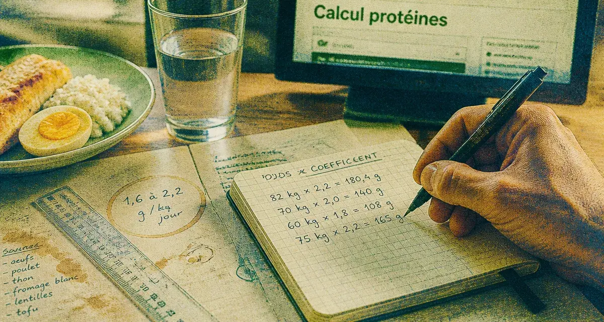Combien de grammes de protéines par jour selon votre poids : calcul