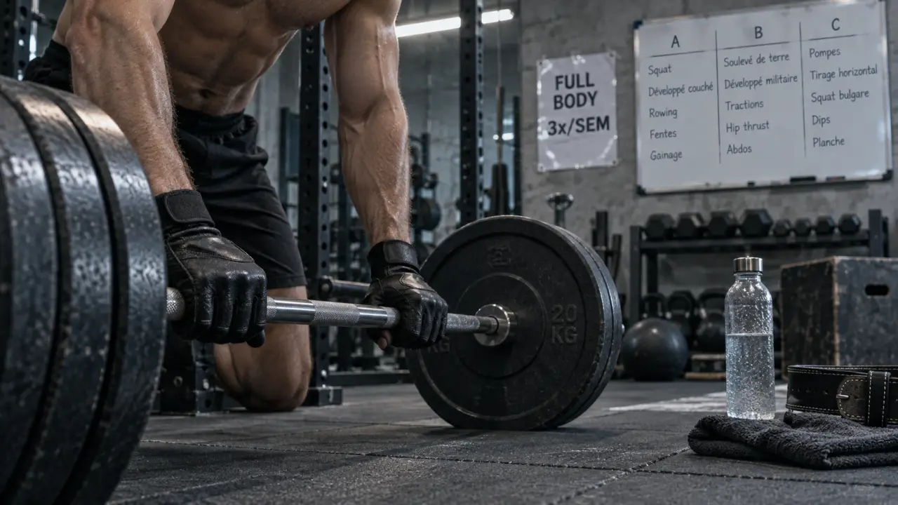Programme musculation 3 fois par semaine full body en salle