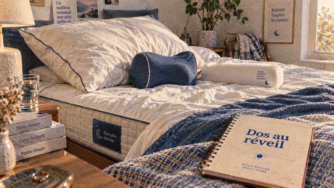 Mal de dos au reveil : position de sommeil et lombaires