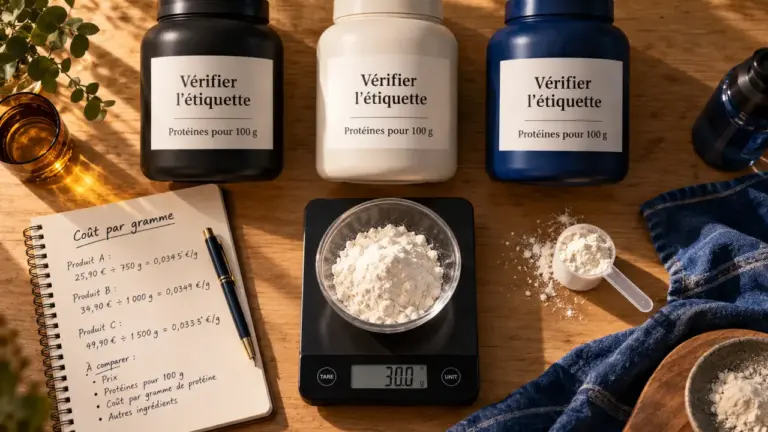 Whey Action avis : prix réel, protéines, limites de traçabilité